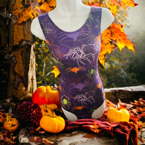 Foxy Bland - Happy Halloween! Purple Leotard