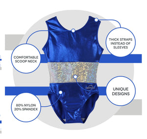 Obersee Brand - Royal Blue Gymnastic Leotard