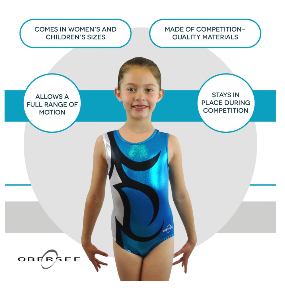 Obersee Brand -  Abby Turquoise Leotard