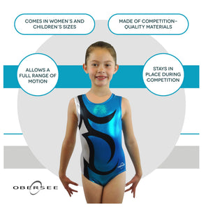 Obersee Brand -  Abby Turquoise Leotard