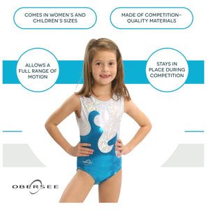 Obersee Brand – Turquoise Waves Leotard