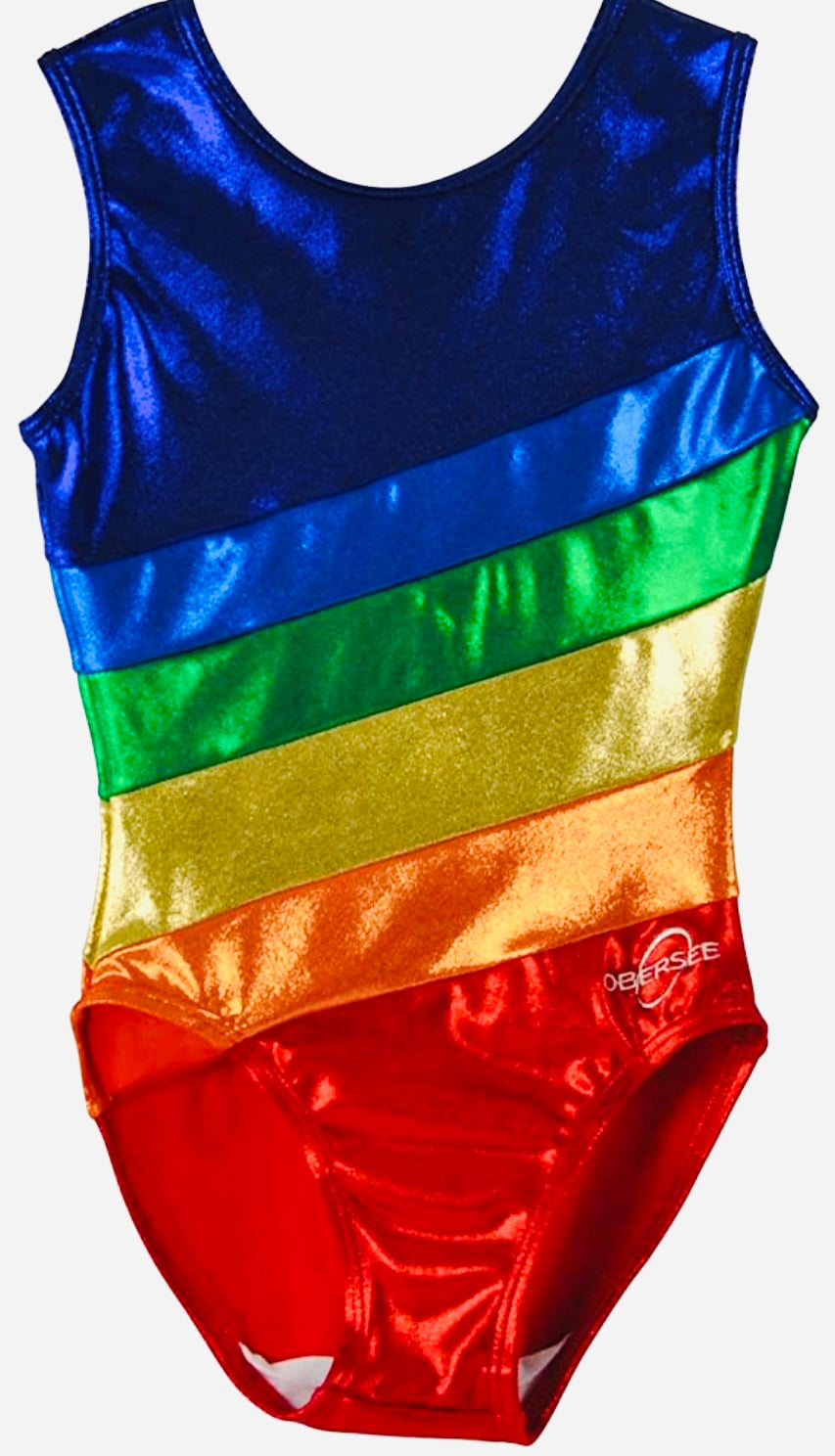 Obersee Brand - Multi Stripe Gymnastic Leotard