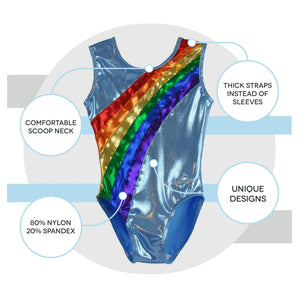 Obersee Brand - Rainbow Arc Leotard