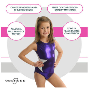 Obersee Brand - Purple Star Leotard