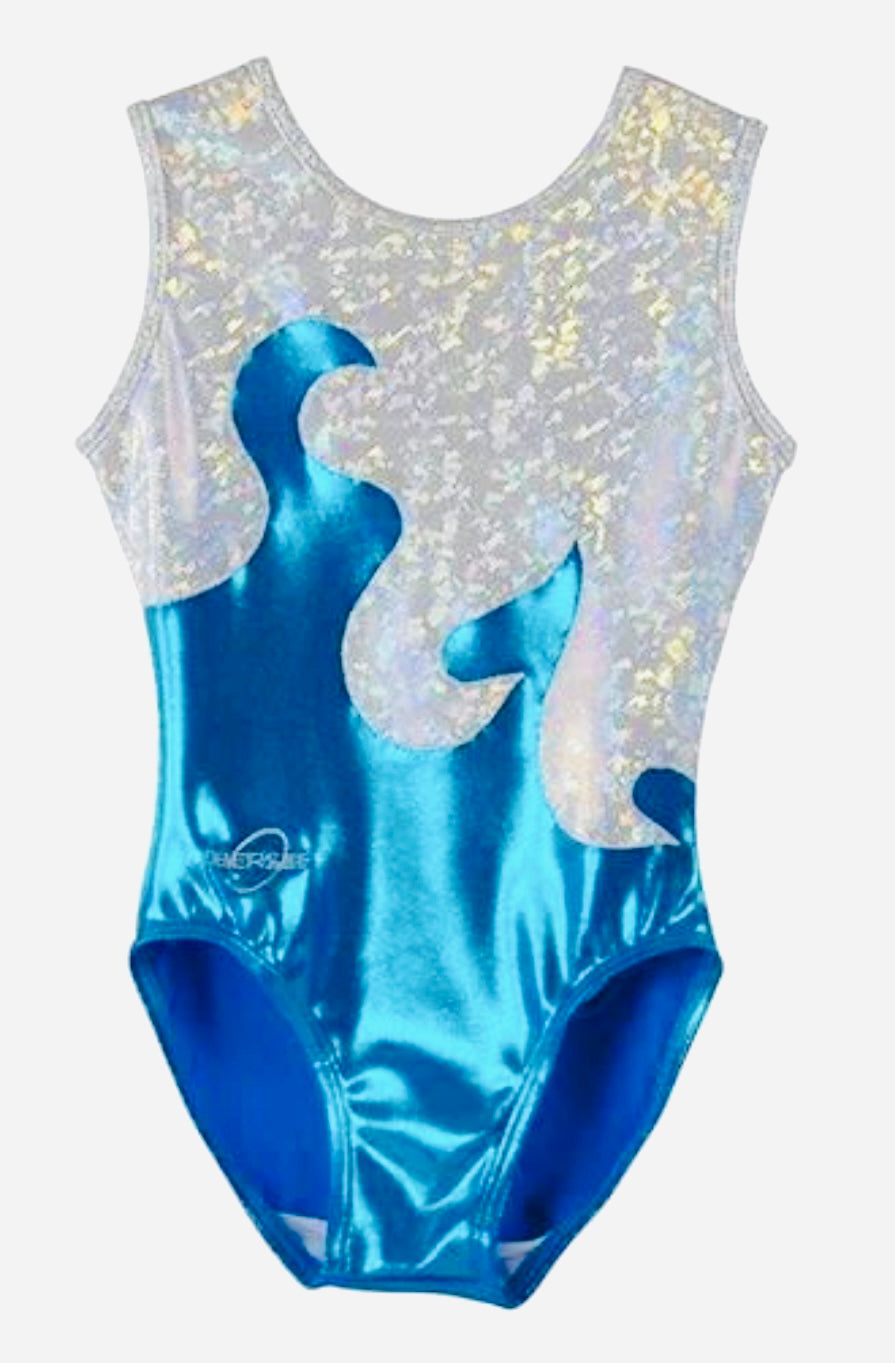 Obersee Brand – Turquoise Waves Leotard